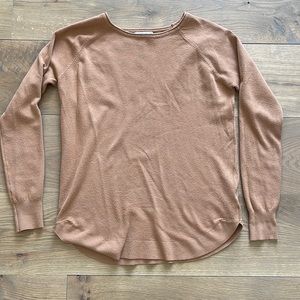 Staccato tan sweater SMALL